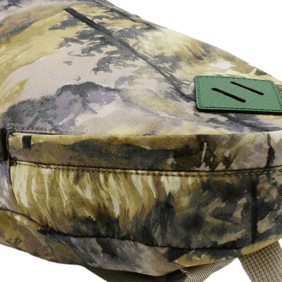 Gucci  x The North Face Mountain Print Nylon Backpack Multicolor - Picture 6 of 13